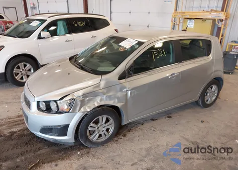 2013 Chevrolet Sonic Lt Auto из США, поврежденный, VIN 1G1JC6SB3D4142461